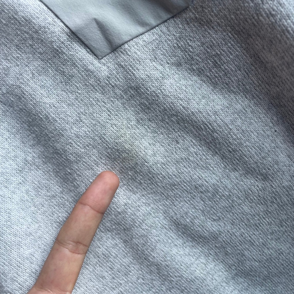 Arc'teryx Laina Crew Neck Sweater Womens XS Gray Fleece Pocket Pullover - Picture 4 of 6